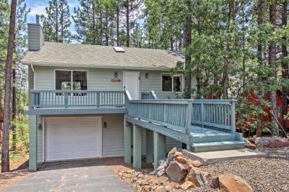 munds Park Home with 3 Decks   Great Wooded Location Arizona