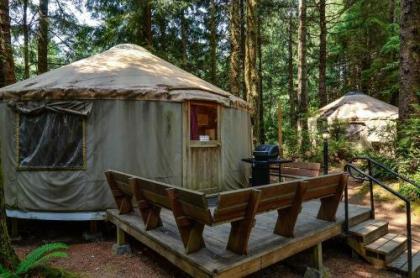 South Jetty Camping Resort Yurt 4