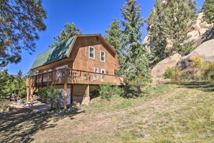 Florissant House with Sangre de Cristo Views Colorado