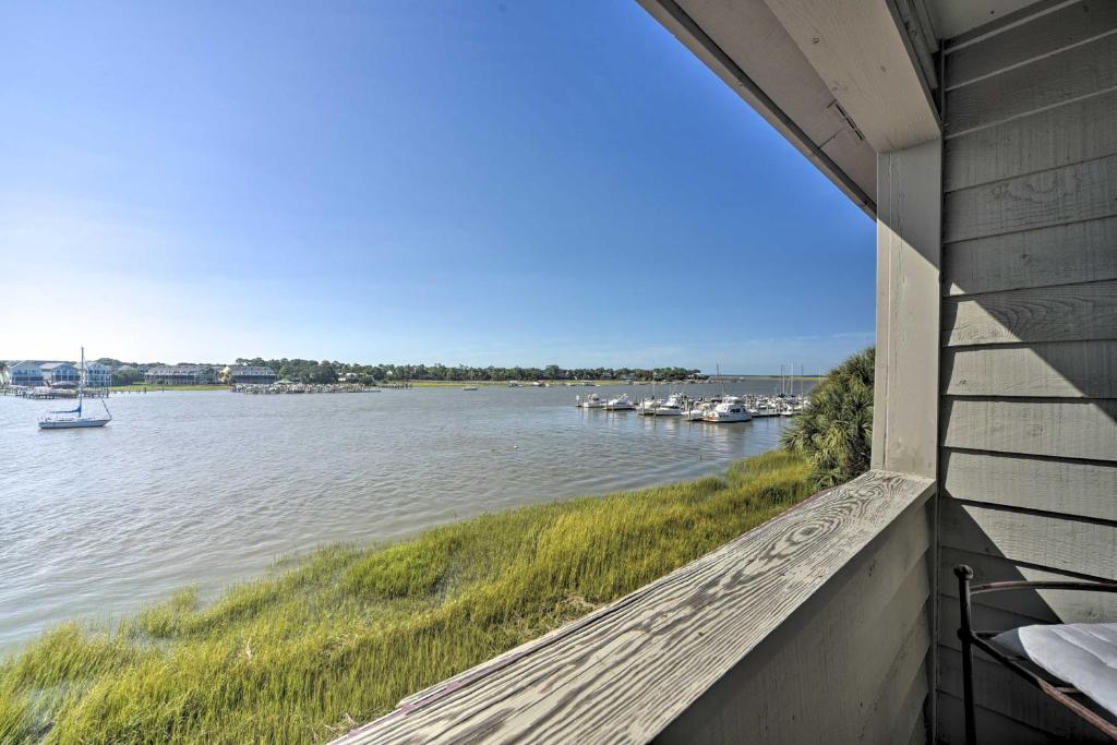 Riverfront Folly Beach Retreat with Pool Access! - main image