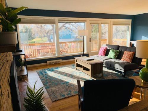 Fireside Nest on Huge Lot Near Old Town! - main image