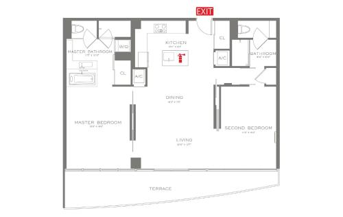 Modern Luxury Beach Hotel 2 Bedroom with Views 1807 - image 3