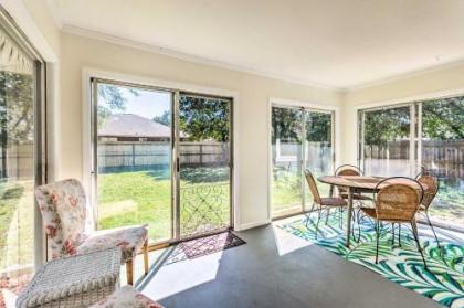 Retreat with Sunroom and Grill 1 4 Mi to Beach!