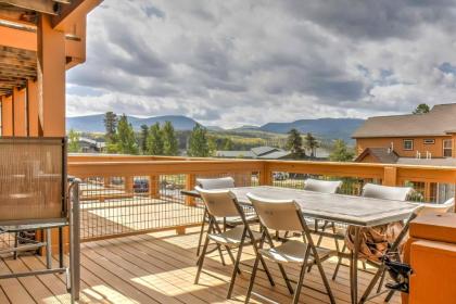 Fraser townhome near Winter Park with Balcony and Views