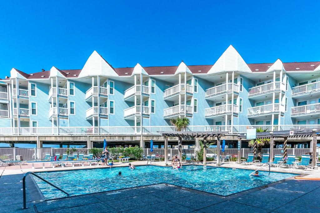 Great Condo in Seascape Fabulous Pool Area Private Boardwalk Takes You Right to the Beach - main image