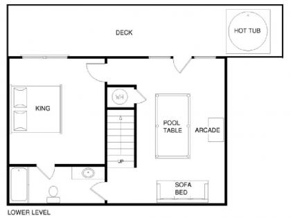 Saddle Ridge 2 Bedrooms Sleeps 8 Hot Tub Pool Table Arcade Views - image 5