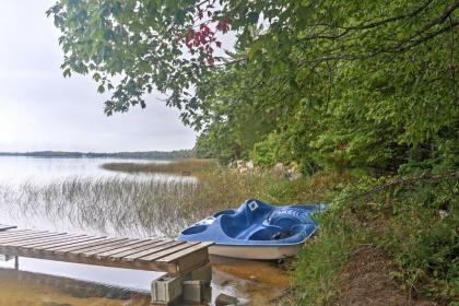 Gould City Lakefront Hideaway with Dock and Rowboat!