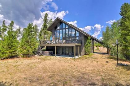 Luxury Central Grand Lake Home with Huge Deck and Hot Tub Grand Lake Colorado
