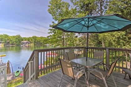 Waterfront Lake Cabin with Boat Dock Fire Pit and Kayaks