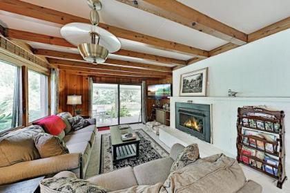 Private Getaway on Pond with Hot Tub & Fireplace home