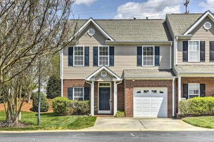 Inviting High Point Townhome with Patio and Privacy