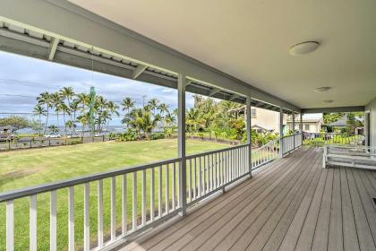Hilo Home with Ocean View- 39 Mi to Volcanoes NP