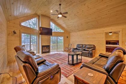 Waterfront Davis Pond Cabin with Dock and Kayaks Maine