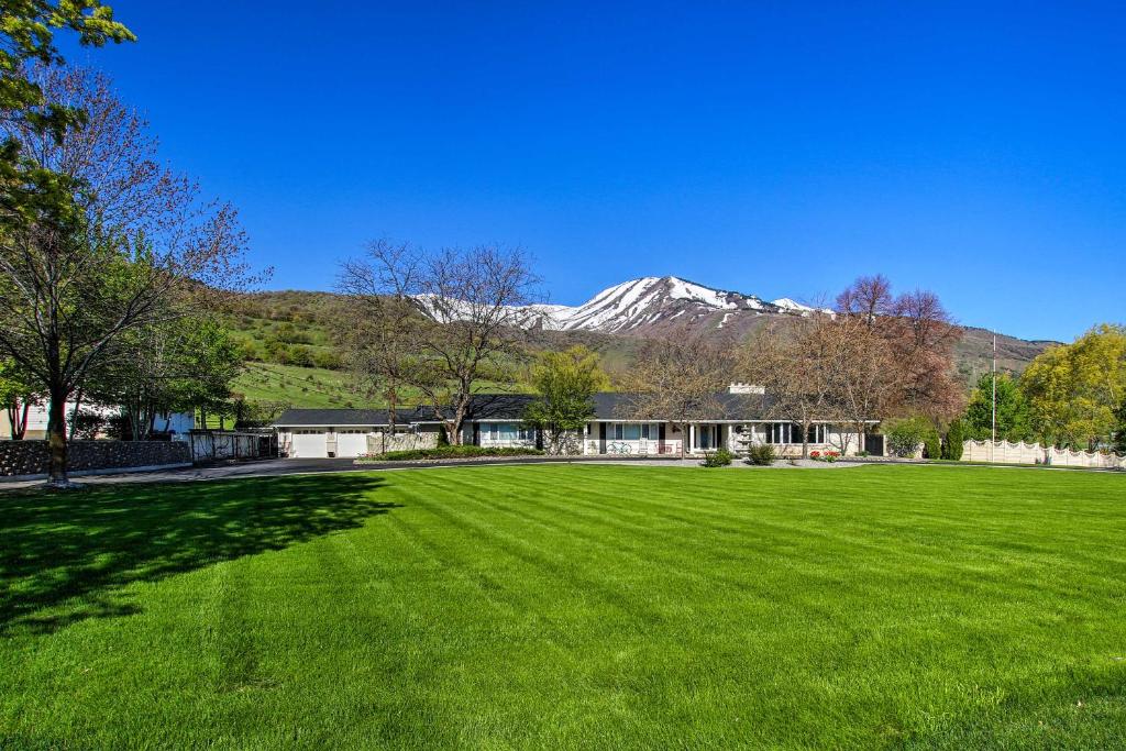 Wellsville House with Mtn Views Yard and Tennis Court! - main image