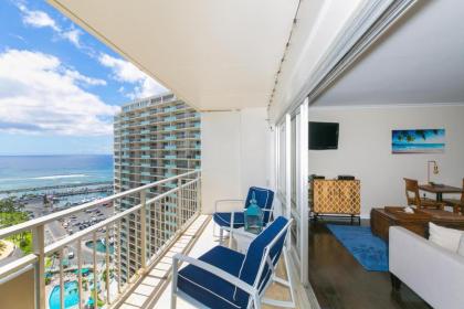 Ilikai tower 1744 Yacht Harbor View 2BR Hawaii