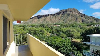 Diamond Head Beach   Queen Studio with Balcony  Ocean View Honolulu Hawaii