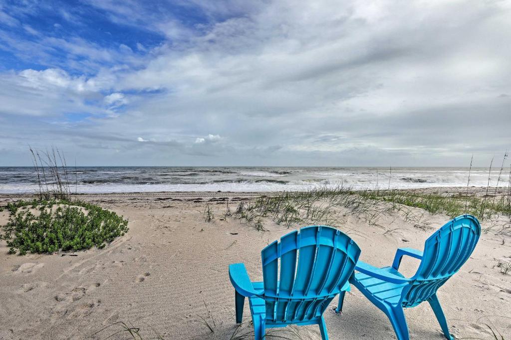 Oceanfront Indialantic Home with Outdoor Space! - main image