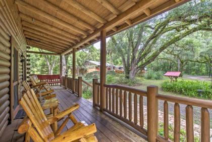 Quiet Inverness Log Cabin with Furnished Deck! - image 12