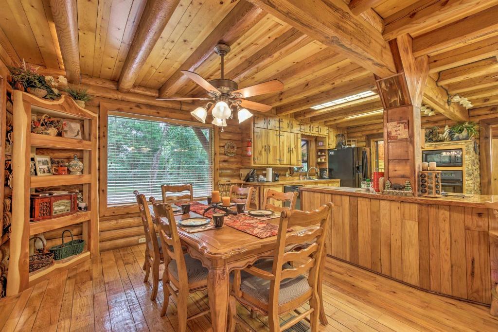 Quiet Inverness Log Cabin with Furnished Deck! - image 3