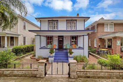 Large historic house with porch  deck Florida