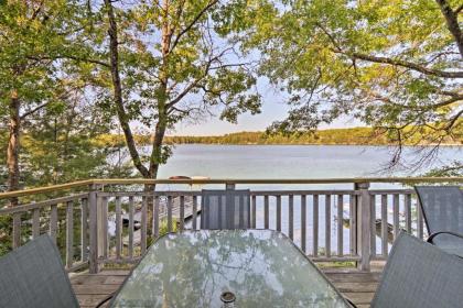 Waterfront House with Dock and Deck on Little Bear Lake