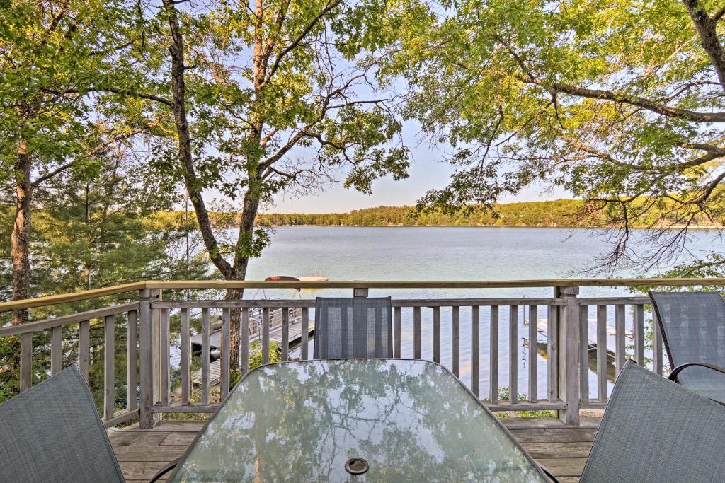 Waterfront House with Dock and Deck on Little Bear Lake - main image