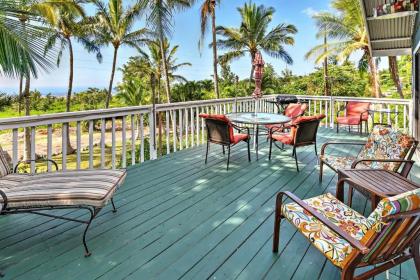 Breezy Kailua Kona Bungalow with Lanai and Ocean View Kailua Kona Hawaii