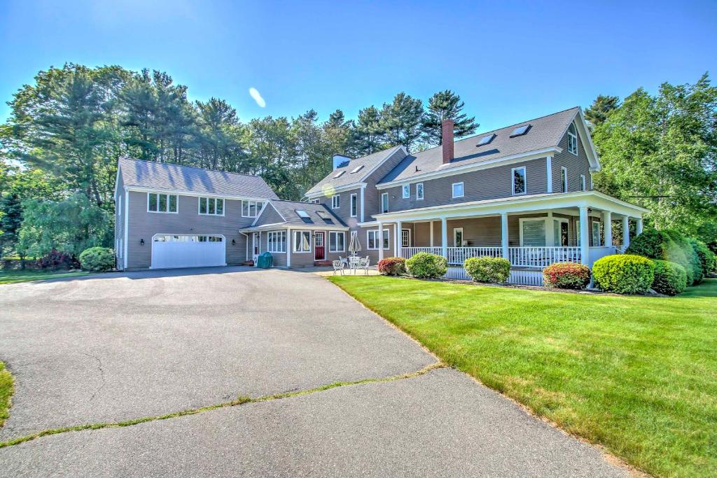 Superb 3-Story Kennebunk Home - half Mi to Beach! - main image