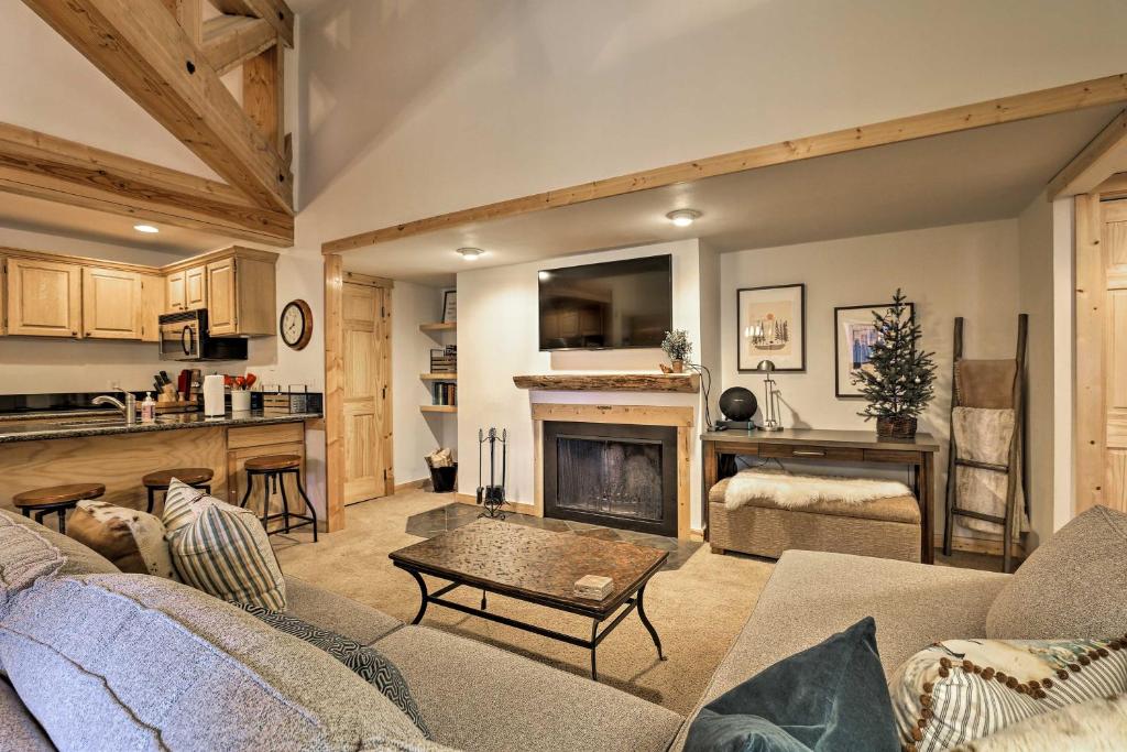 Rustic Condo with Views Shuttle to Keystone Slopes! - main image