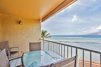 Beachfront Kihei Sanctuary with Lanai and Ocean Views