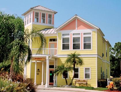 Kissimmee Resort Apartments Nestled Beside a Serene Lake Florida