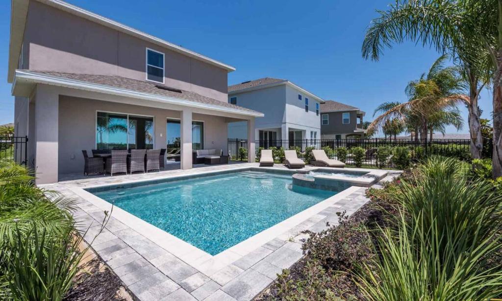 Rent Your Own Orlando Villa with Large Private Pool on Encore Resort at Reunion Orlando Villa 4373 - main image