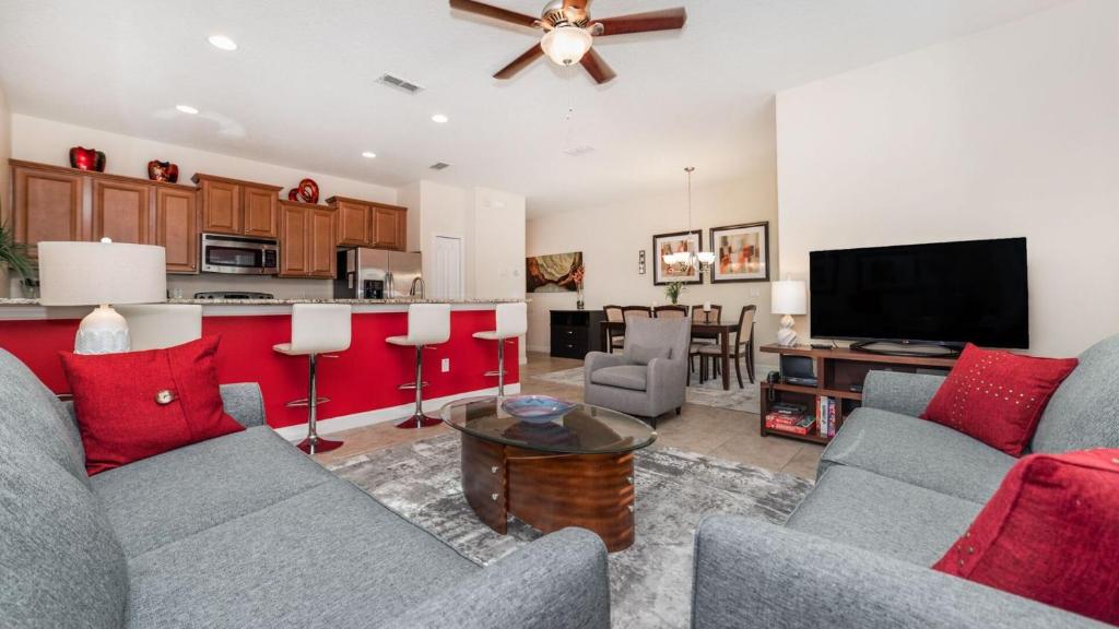 Perfect 4 Bedroom Townhome on Paradise Palms Resort Orlando Townhome 4822 - image 3