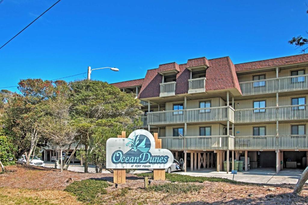 Ocean Dunes Kure Beach Condo with Balcony and Pool - image 4