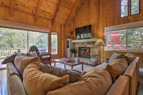 Gorgeous Lake Arrowhead Retreat with Game Room and Deck - main image