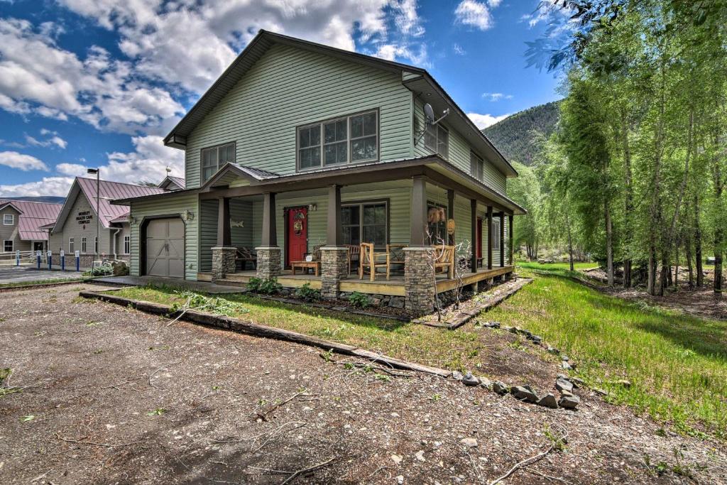 Riverfront House with Fire Pit Deck and BBQ! - main image