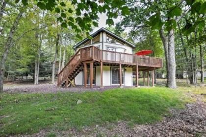 Cozy Lake Harmony Home with Deck   Between 2 Lakes Lake Harmony Pennsylvania