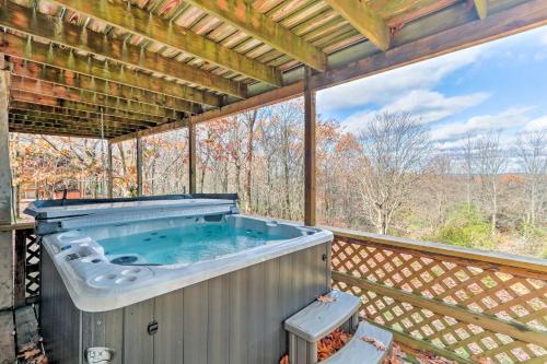 Lake Harmony Home with Hot Tub Deck and Forest Views! - image 5