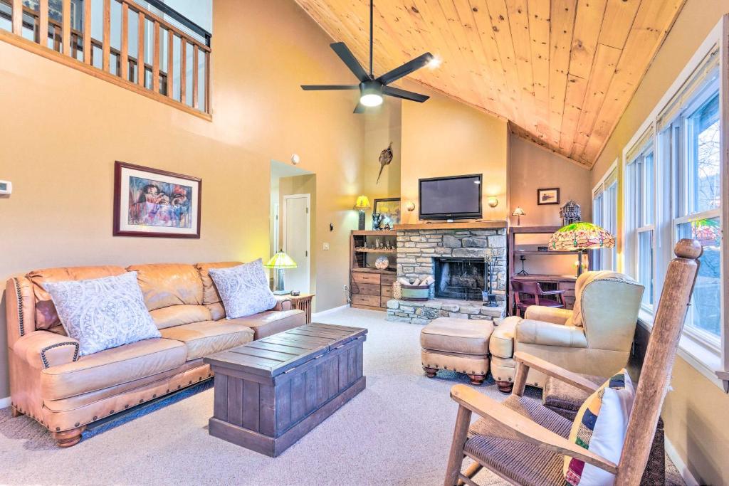Hilltop Hideaway At Rumbling Bald on Lake Lure! - main image
