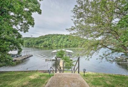 Waterfront Lake Ozark House with Private Dock Missouri