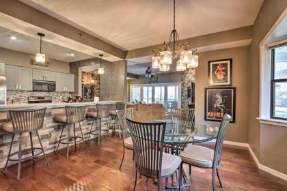 Chic Lakefront Condo with Fireplace and Balcony Lake Ozark