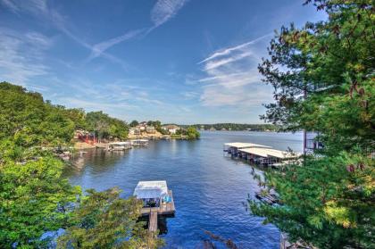 Lake Ozark Waterfront Home with Private Dock Missouri