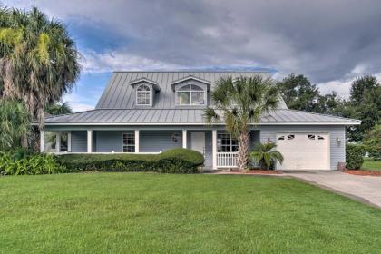 Waterfront Lake Placid Home with Dock and Fire Pit