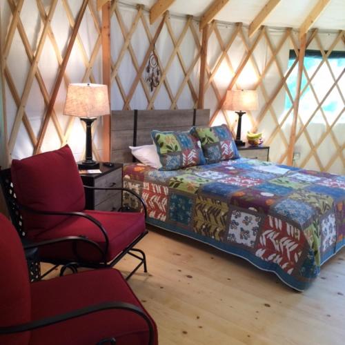 Circle M Camping Resort 16 ft. Yurt 1 - image 5