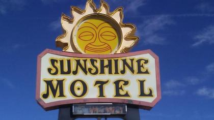 Sunshine motel   New mexico Las Vegas