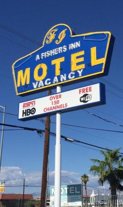 A Fishers Inn motel Las Vegas Nevada