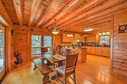 Large Lavonia Lakefront Log Cabin with Boat Slip - image 3