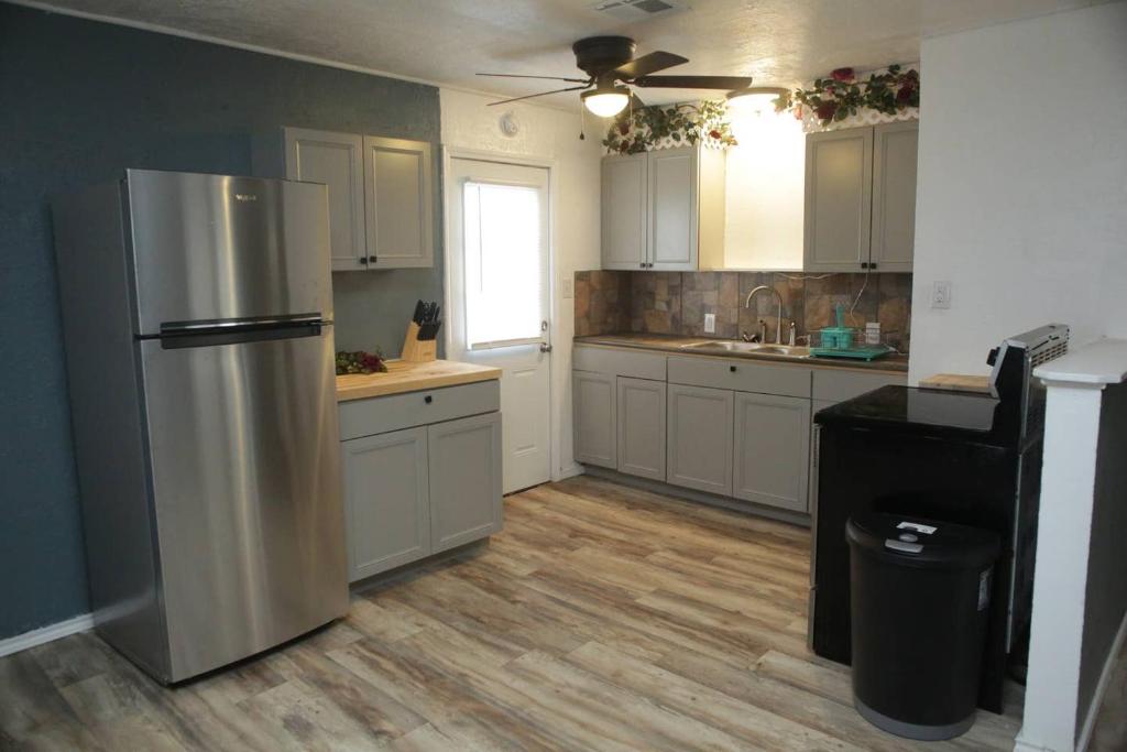 1 bedroom with a fireplace close to base - image 5