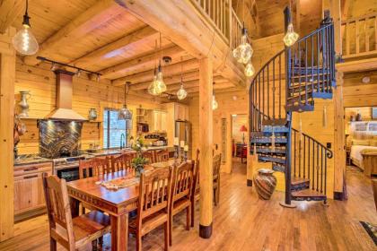 Luxury Mountain Cabin with Furnished Deck and Views! - image 11