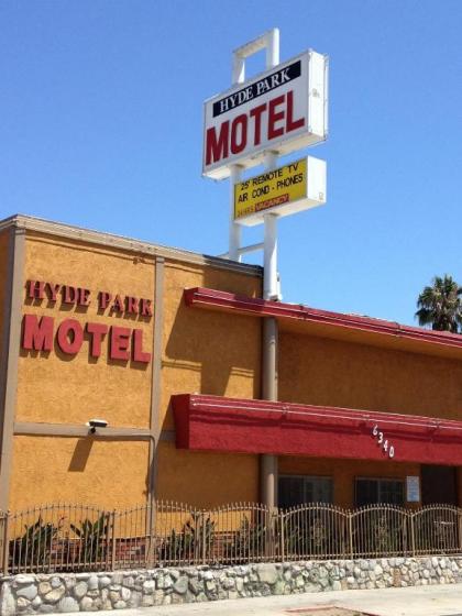 Hyde Park Motel Los Angeles California